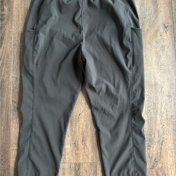 Briggs pants, women’s size large.  Dark grey, side pockets and elastic waist. - Picture 4 of 5